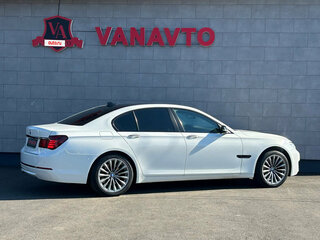 2015 BMW 7 серии 730d xDrive V (F01/F02/F04) Рестайлинг, белый, 2025000 рублей, вид 5