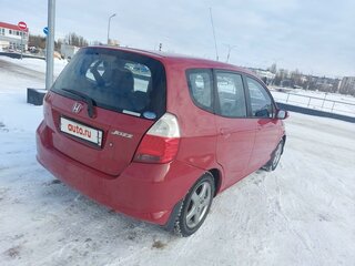 2008 Honda Jazz I Рестайлинг, красный, 700000 рублей, вид 4