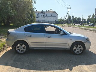 2008 Mazda 3 I (BK) Рестайлинг, серебристый, 400000 рублей, вид 4