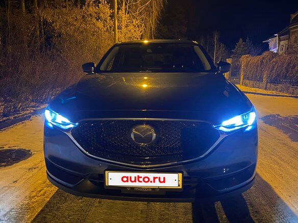 2017 Mazda CX-5 II, голубой, 2350000 рублей - вид 3