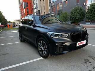 2021 BMW X5 40d IV (G05/G18), чёрный, 8700000 рублей, вид 4