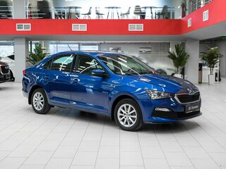 2021 Skoda Rapid II, синий, 1440000 рублей, вид 3