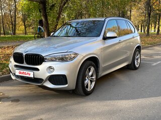 2017 BMW X5 30d III (F15), серебристый, 4500000 рублей, вид 1