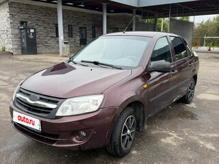 2013 Lada (ВАЗ) Granta I, красный, 250000 рублей, вид 1