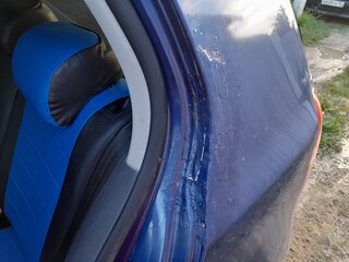2007 Volkswagen Golf V, синий, 400000 рублей, вид 4