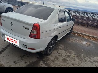 2011 Renault Logan I Рестайлинг, белый, 500000 рублей, вид 3