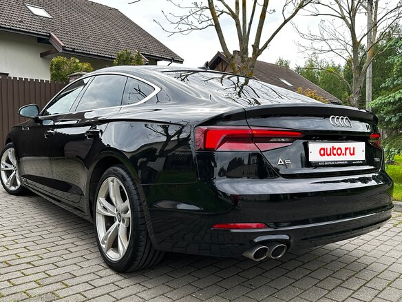 2018 Audi A5 II (F5), чёрный, 2400000 рублей - вид 5