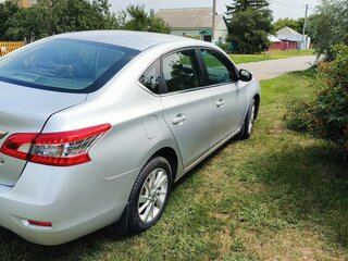 2015 Nissan Sentra VII (B17), серебристый, 950000 рублей, вид 2