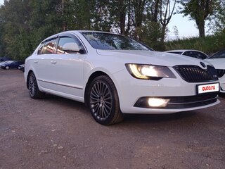 2014 Skoda Superb II Рестайлинг, белый, 950000 рублей, вид 4