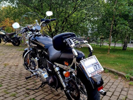 2015 Harley-Davidson Sportster 1200, чёрный, 790000 рублей, вид 5