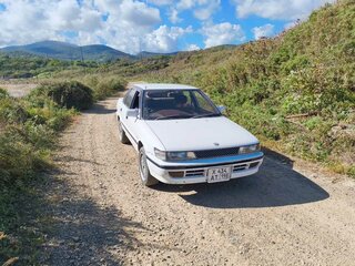 1990 Toyota Sprinter VI (E90), белый, 270000 рублей, вид 2