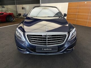 2016 Mercedes-Benz S-Класс 500 Long VI (W222, C217), синий, 3900000 рублей, вид 5