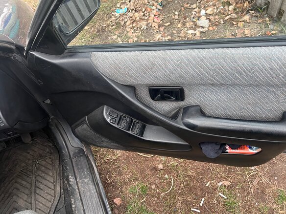 1993 Toyota Corsa IV (L40), чёрный, 280000 рублей - вид 7