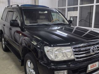 2004 Toyota Land Cruiser 100 Series Рестайлинг 1, чёрный, 2850000 рублей, вид 1