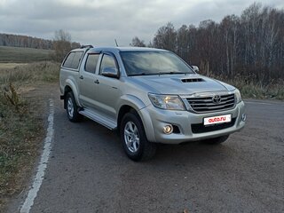 2012 Toyota Hilux VII Рестайлинг, серебристый, 2150000 рублей, вид 3
