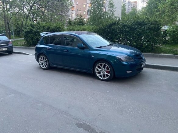2006 Mazda 3 I (BK) Рестайлинг, голубой, 950000 рублей - вид 5