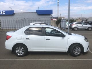 2019 Renault Logan II Рестайлинг, белый, 620000 рублей, вид 3