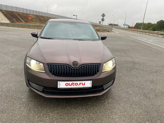 2014 Skoda Octavia III (A7), коричневый, 1250000 рублей, вид 2
