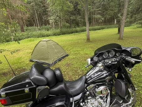 2008 Harley-Davidson Electra Glide, чёрный, 890000 рублей, вид 2