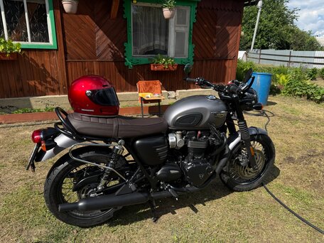 2016 Triumph Bonneville T120, серый, 1100000 рублей, вид 5