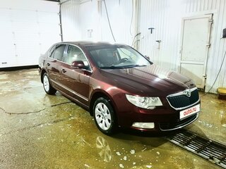 2012 Skoda Superb II, пурпурный, 980000 рублей, вид 4
