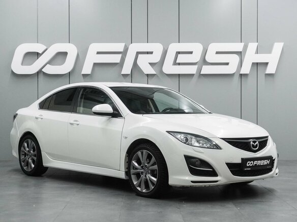 2011 Mazda 6 II (GH) Рестайлинг, белый