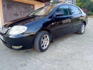 2006 Toyota Corolla IX (E120, E130) Рестайлинг, чёрный, 525000 рублей, вид 2