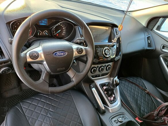 2012 Ford Focus III, серебристый, 850000 рублей - вид 4