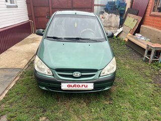 2006 Hyundai Getz I Рестайлинг, зелёный, 350000 рублей, вид 2