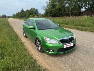 2012 Skoda Octavia RS II Рестайлинг, зелёный, 1280000 рублей, вид 4