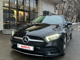2019 Mercedes-Benz A-Класс 200 IV (W177), чёрный, 2400000 рублей, вид 2