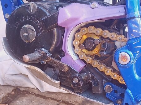1986 Honda TL 125 S, синий, 250000 рублей, вид 5
