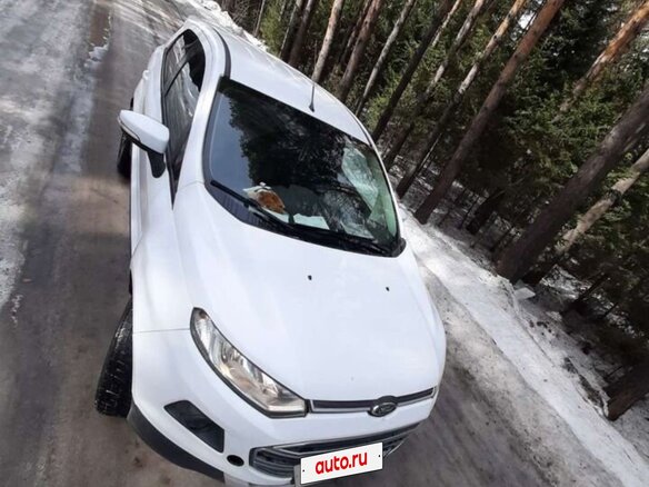 2016 Ford EcoSport II, белый, 1050000 рублей - вид 3