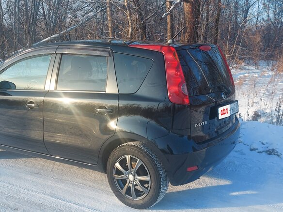 2009 Nissan Note I Рестайлинг, чёрный, 590000 рублей - вид 7