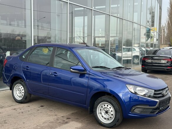 2026 Lada (ВАЗ) Granta I Рестайлинг, синий, 1083000 рублей - вид 2