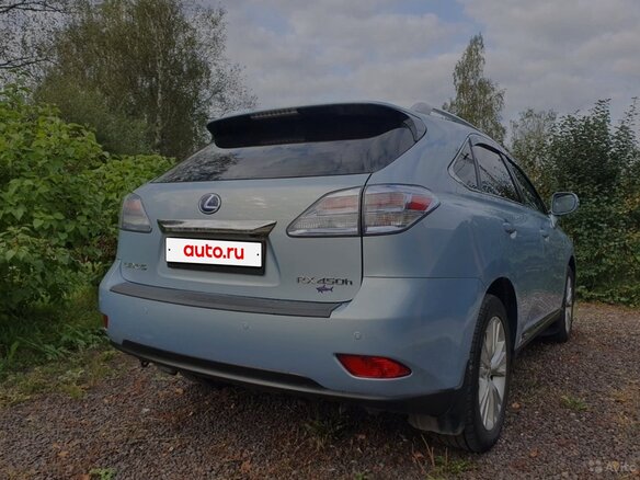 2010 Lexus RX 450h III, голубой, 2500000 рублей - вид 15