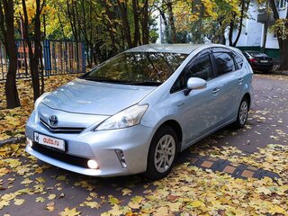 2012 Toyota Prius Alpha I (ZVW40/41), голубой, 1150000 рублей, вид 1