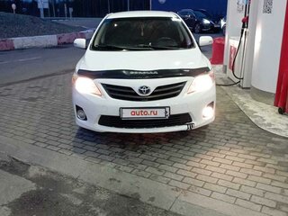 2012 Toyota Corolla X (E140, E150) Рестайлинг, белый, 1150000 рублей, вид 3