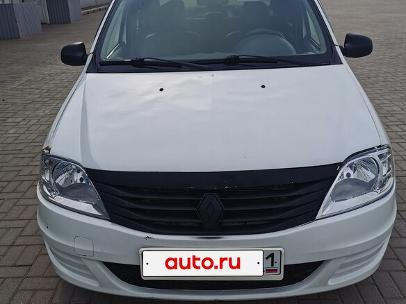 2012 Renault Logan I Рестайлинг, белый, 330000 рублей - вид 7