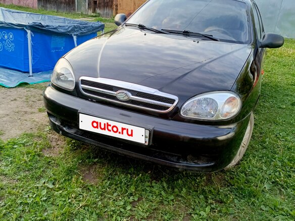 2010 ЗАЗ Chance, чёрный, 180000 рублей