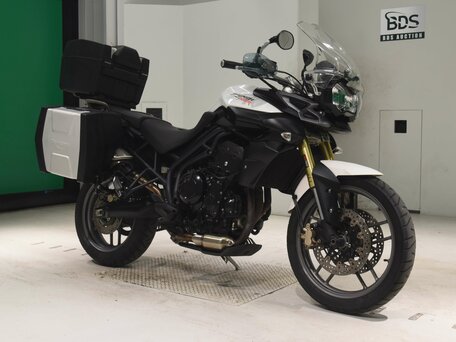 2012 Triumph Tiger 800, белый, 545000 рублей, вид 4