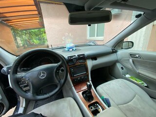 2000 Mercedes-Benz C-Класс 180 II (W203), синий, 500000 рублей, вид 5