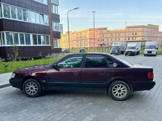 1993 Audi 100 IV (C4), красный, 315000 рублей, вид 3