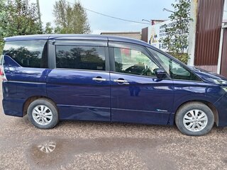 2017 Nissan Serena S-Hybrid V (C27), фиолетовый, 2400000 рублей, вид 4