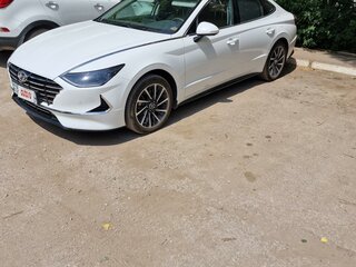 2021 Hyundai Sonata VIII (DN8), белый, 3500000 рублей, вид 2