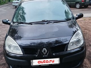 2008 Renault Scenic II Рестайлинг, чёрный, 400000 рублей, вид 2