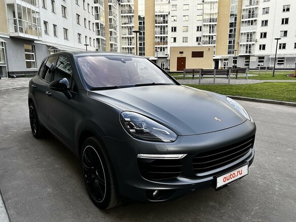 2015 Porsche Cayenne II Рестайлинг (958), коричневый, 4600000 рублей - вид 7