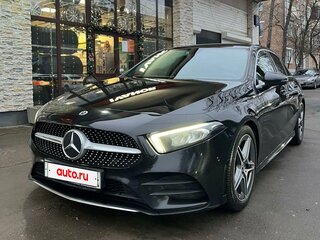 2019 Mercedes-Benz A-Класс 200 IV (W177), чёрный, 2400000 рублей, вид 1