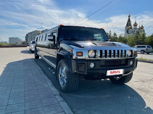 2007 Hummer H2 I Рестайлинг, чёрный, 1500000 рублей - вид 1
