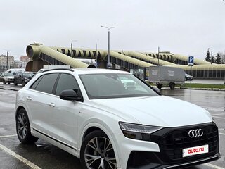2021 Audi Q8 55 TFSI I (4M), белый, 9500000 рублей, вид 2